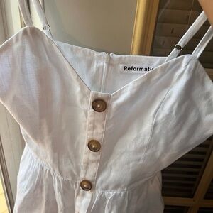 NWOT linen mini dress